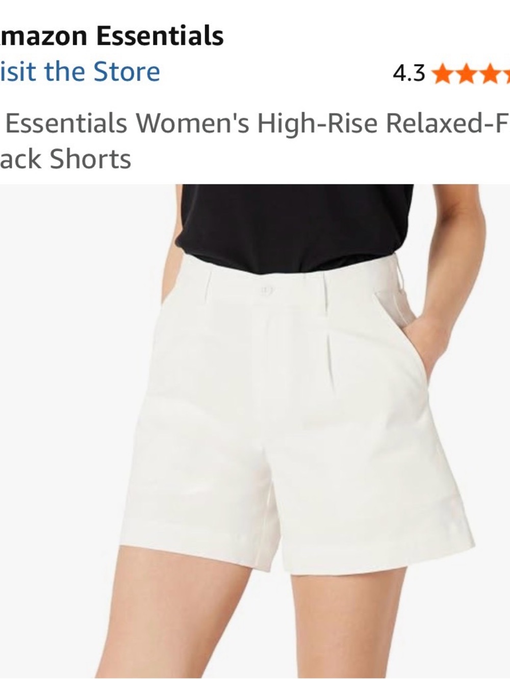 Amazon Essentials Women's High-Rise Relaxed-Fit A-line Shorts, 3xl